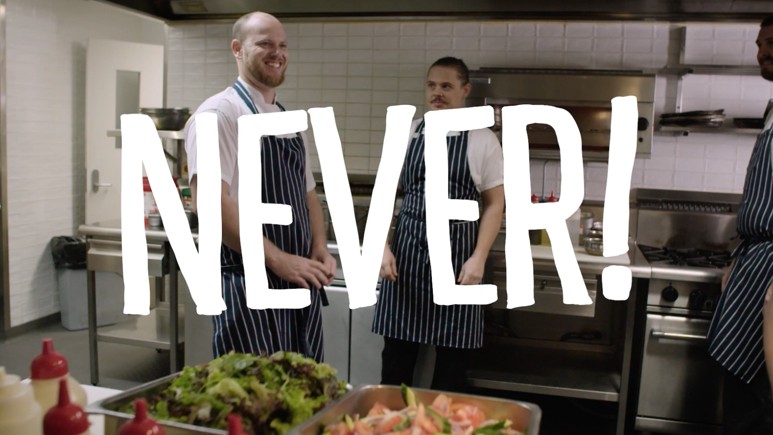 Never!