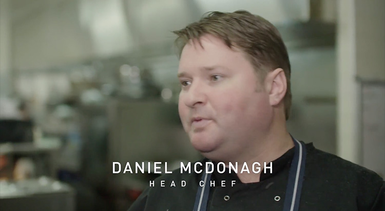 Head Chef Daniel McDonagh