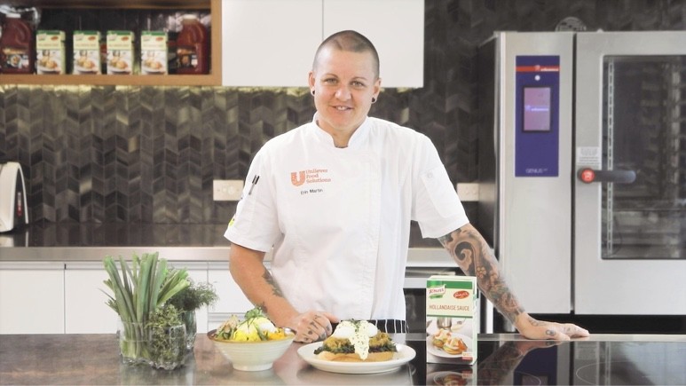 Chef on Veggie-inspired ideas with Hollandaise