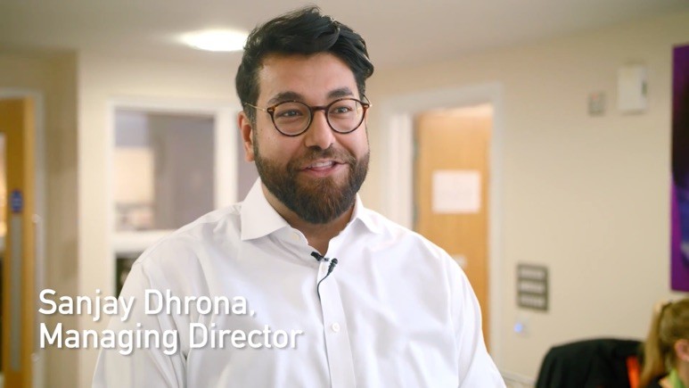 Sanjay Dhrona from the Close Care home