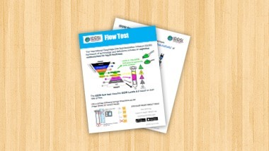 Flow test chart Flow test chart