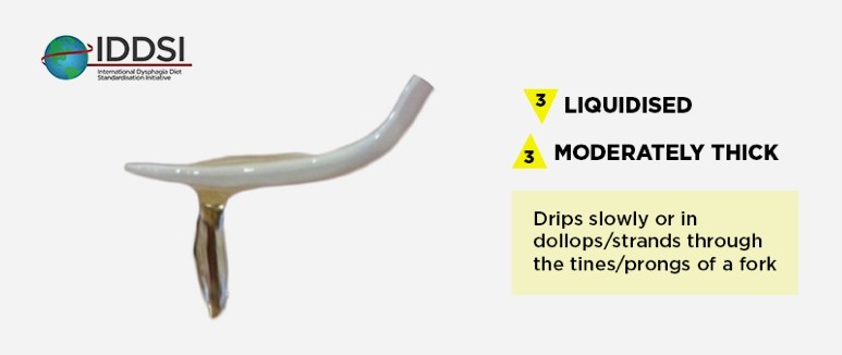 Level 3 - Liquidised/Moderateky Thick Level 3 - Liquidised/Moderateky Thick