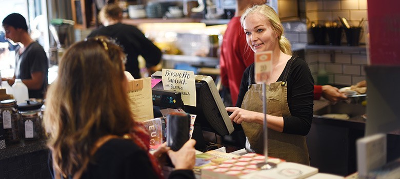 Service with a smile Service with a smile