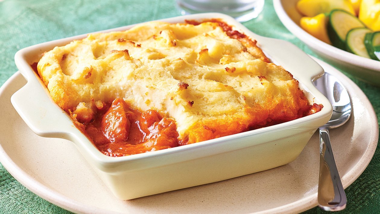 Butter Chicken Pie and Potato Top – Recipe